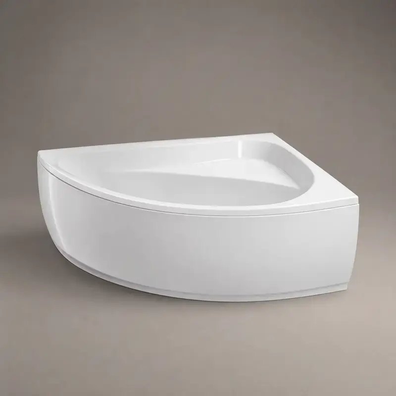 Hoekbad — Compact en comfortabel